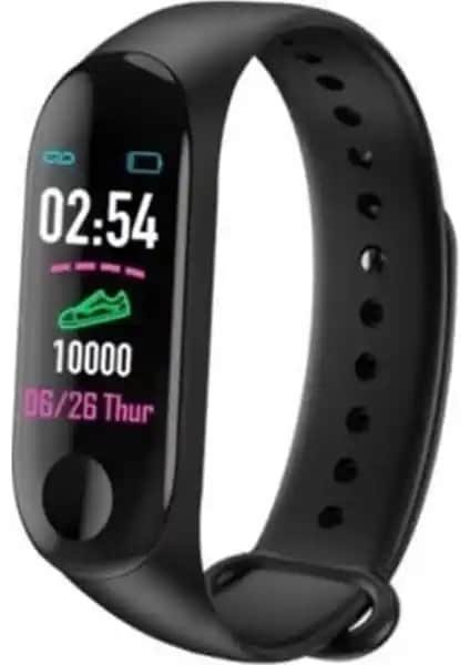 VIP M3 Akıllı Bileklik: Gelişmiş Sağlık ve Bildirim Takibi İçin Modern Tasarım