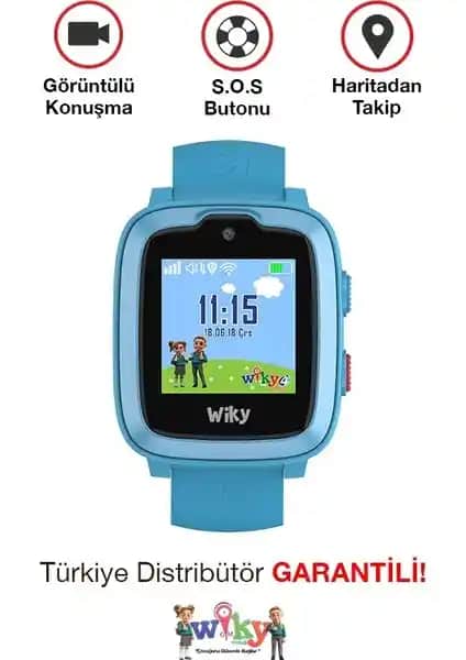 Wiky Watch 4 Plus Mavi Akıllı Çocuk Saati İncelemesi ve Kullanıcı Yorumları