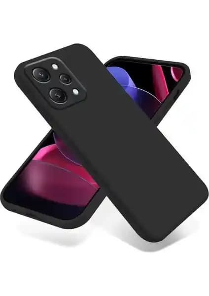 Xiaomi Redmi 12 için Şık ve Koruyucu Kadife İç Yüzeyli Silikon Kılıf