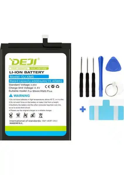 Xiaomi Redmi 5 Plus için Deji BN44 Güçlü ve Güvenilir 4000mAh Batarya Çözümü