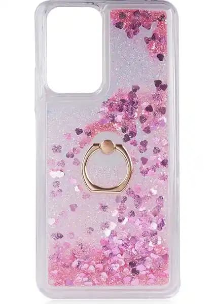 Xiaomi Redmi Note 10 Pro İçin Şık ve Koruyucu Sıvılı Simli Yüzüklü Silikon Kılıf Özellikleri