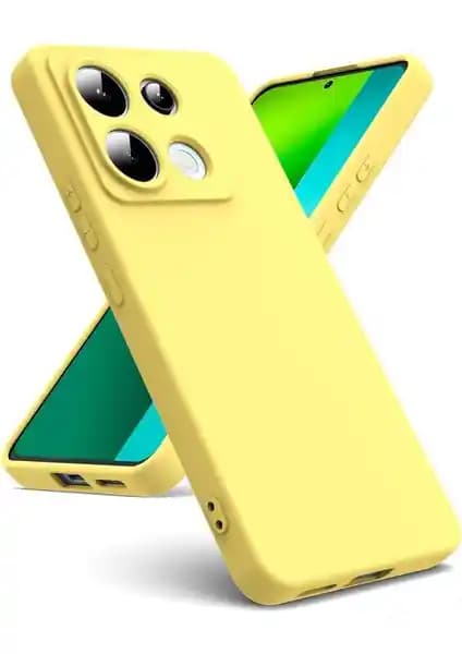 Xiaomi Redmi Note 13 Pro 4G için şık ve dayanıklı silikon kılıf, tam koruma sağlar