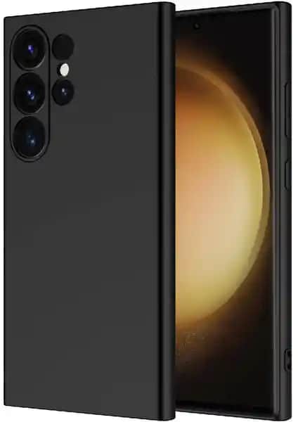 Zore Galaxy S24 Ultra Mara Lansman Kapak Siyah: Şıklık ve Koruma Sunan Telefon Kılıfı