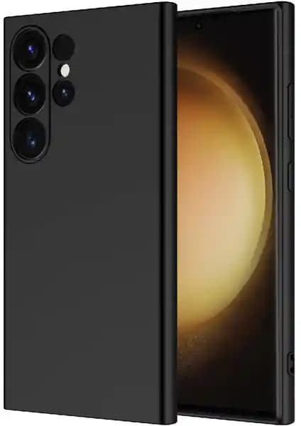 Zore Galaxy S24 Ultra Mara Lansman Kapak Siyah: Şıklık ve Koruma Sunan Telefon Kılıfı