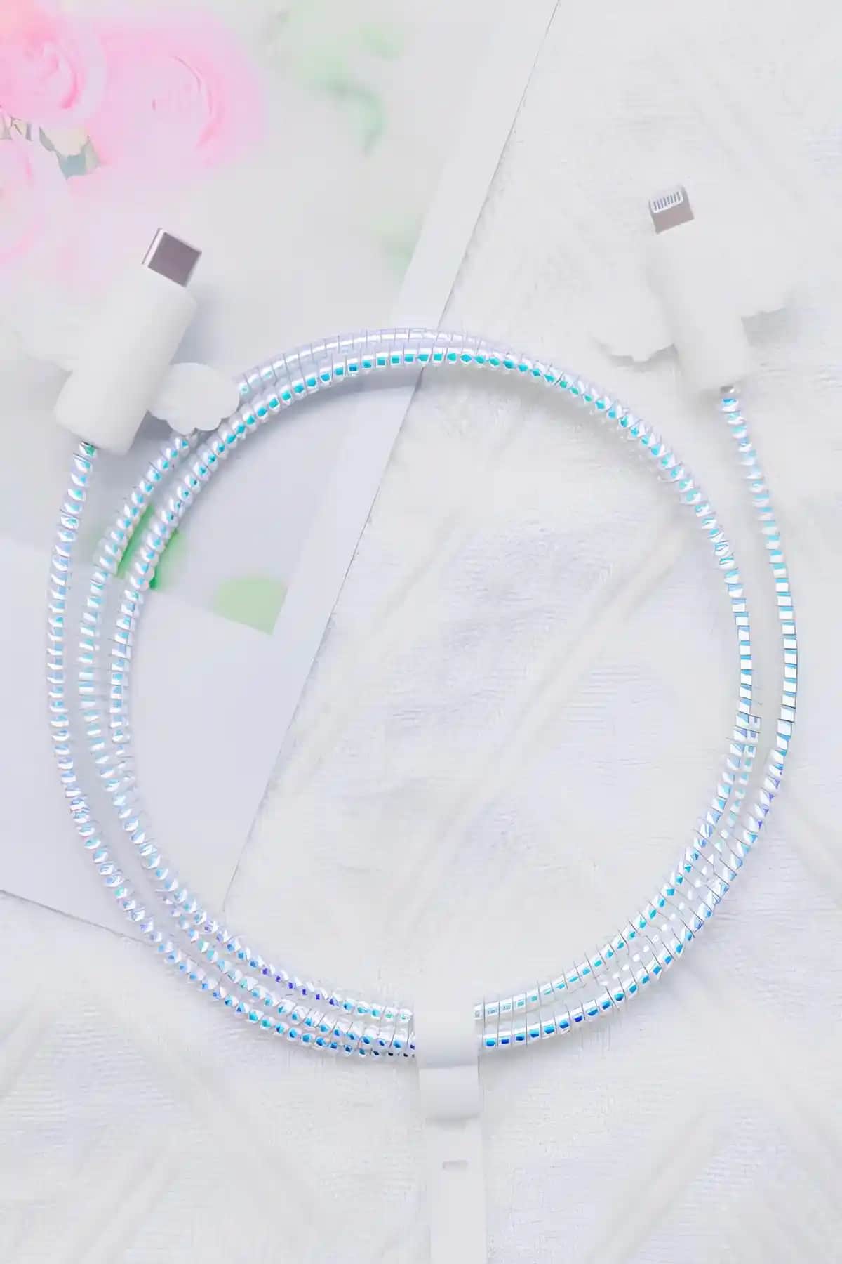 WANNA PROTECT Çok Yönlü Telefon Kablo Koruyucu Seti ile Kablolarınızı Güvence Altına Alın