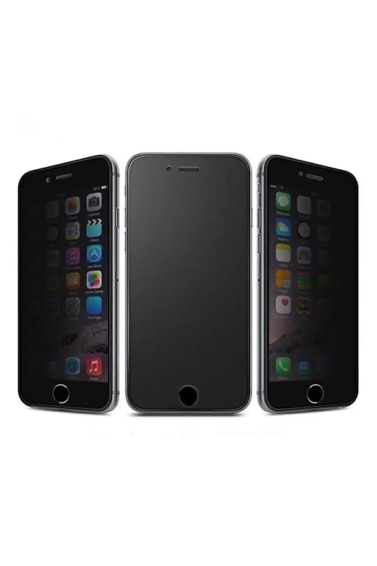 Apple iPhone 7 için 9D Gizli Seramik Cam Ekran Koruyucu Yüksek Dayanıklılık ve Gizlilik Sağlar