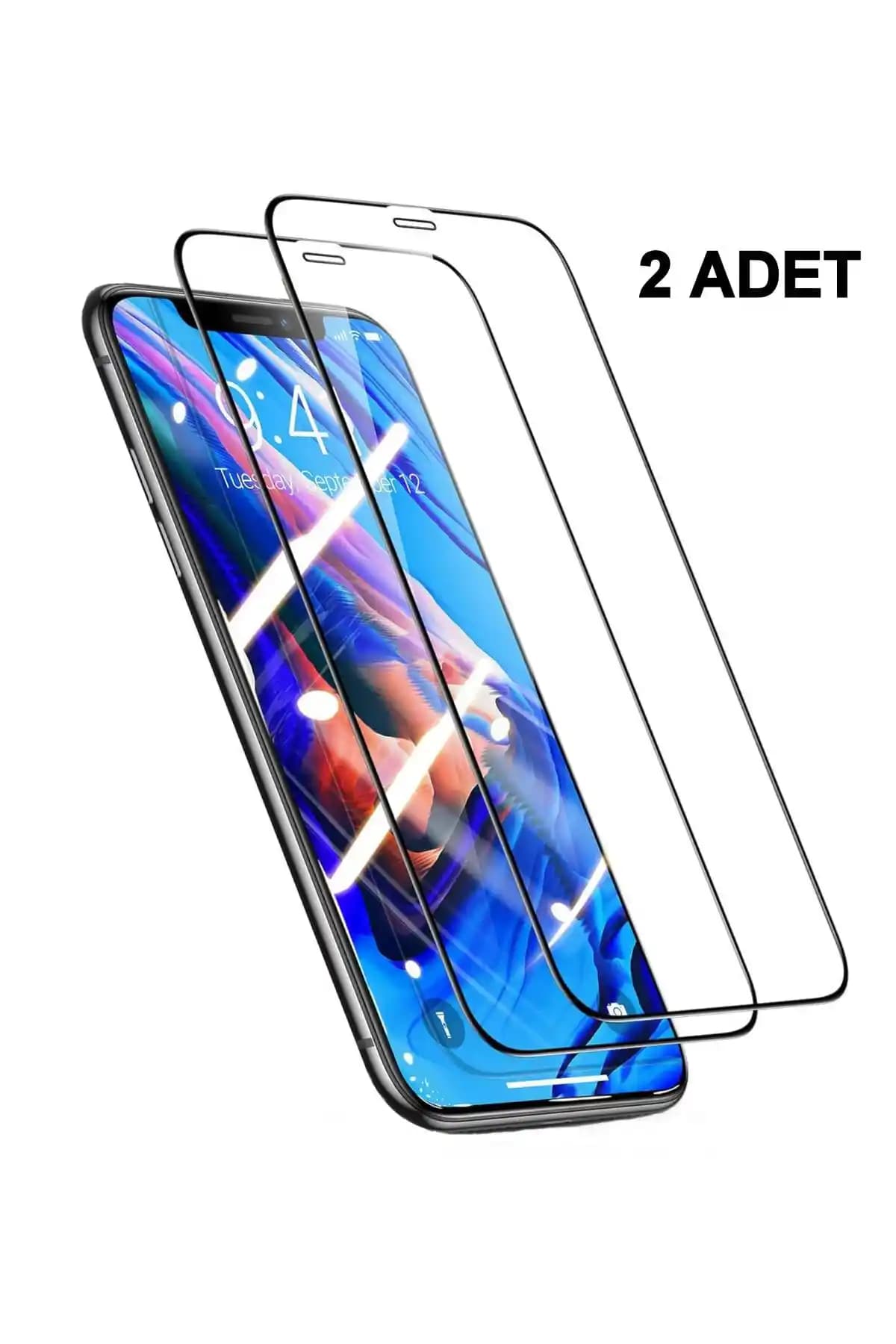 HyperAge ile iPhone 11 ve XR için 3D Tam Koruma Temperli Cam Ekran Koruyucu