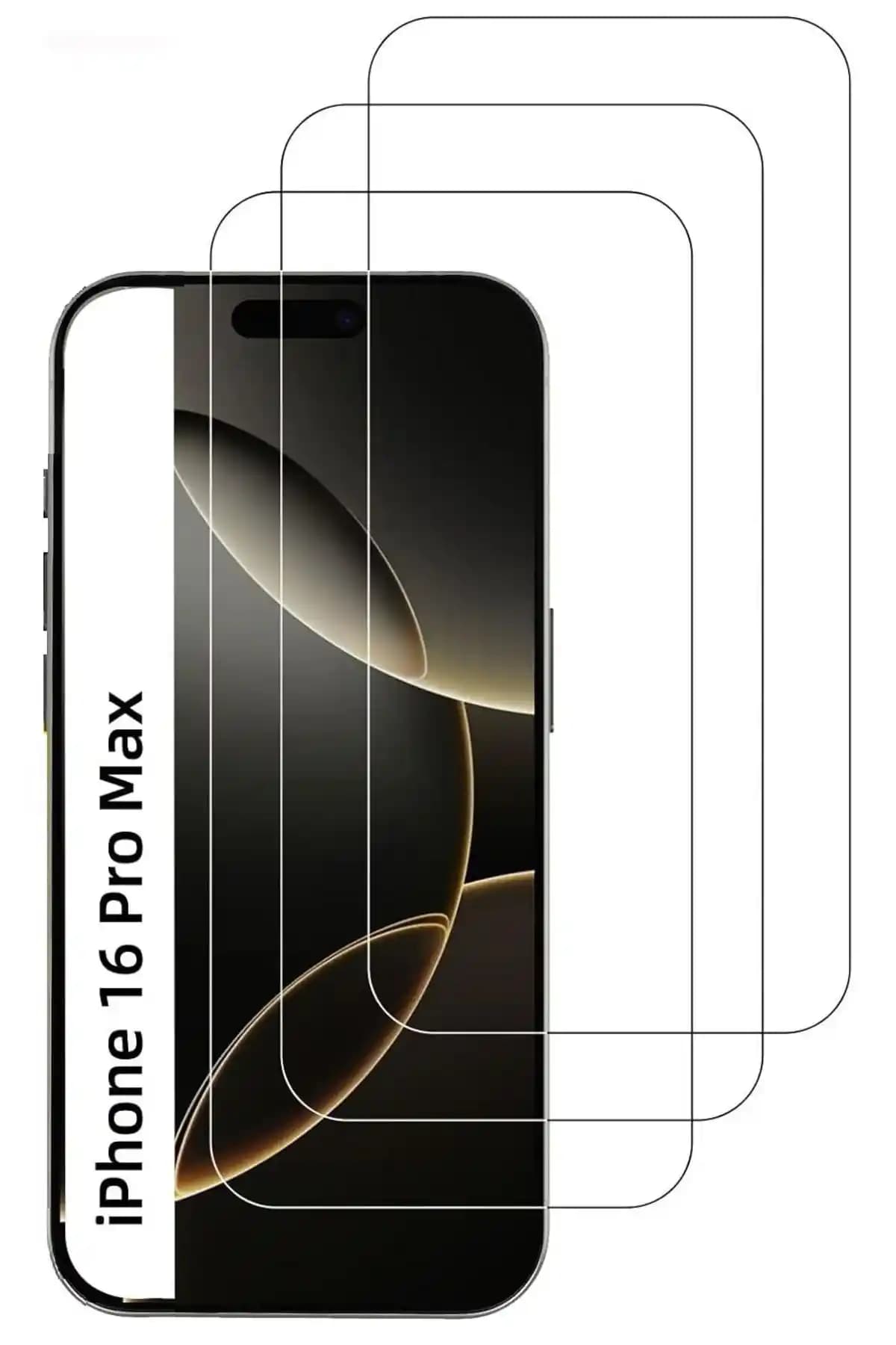 iPhone 16 Pro Max için EVAX Temperli Cam Ekran Koruyucuları Karşılaştırması
