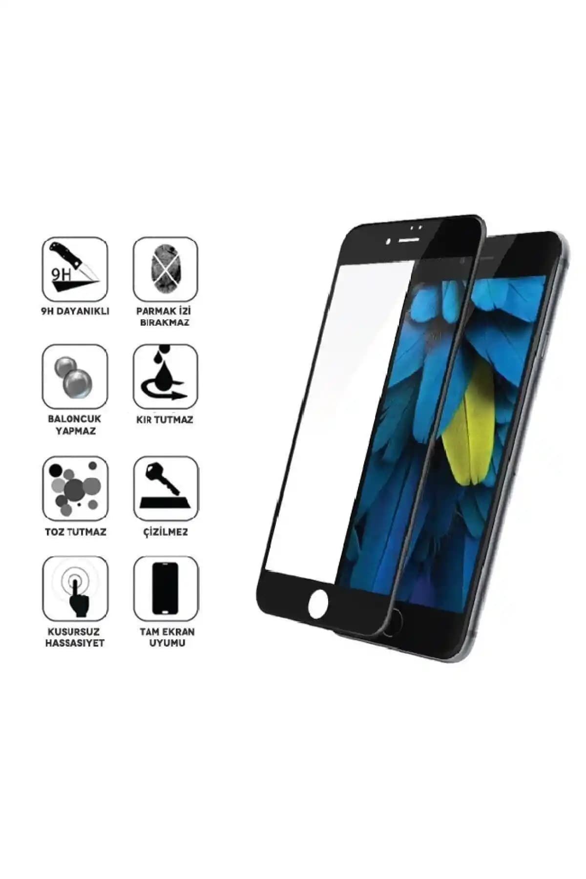 Powerfox iPhone SE 2020 5D Tam Kaplayan Kırılmaz Ekran Koruyucu İnceleme ve Kullanıcı Yorumları