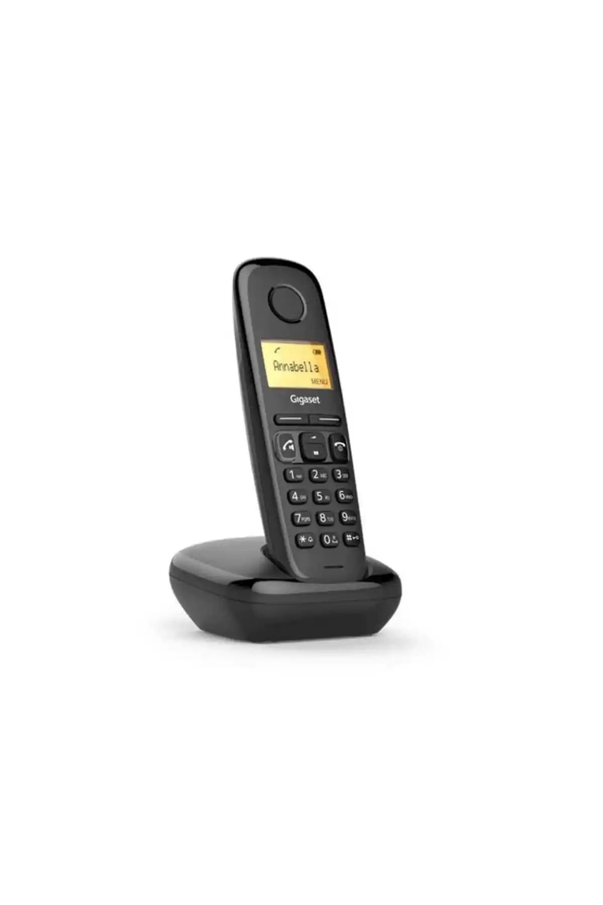 Gigaset A270 Siyah DECT Telefon: Yüksek Ses Kalitesi ve Geniş Kapsama Alanı ile Modern Kullanım