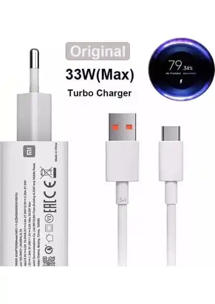 Xiaomi 33W Turbo ve Samsung 25W Type-C Adaptörleri Karşılaştırması