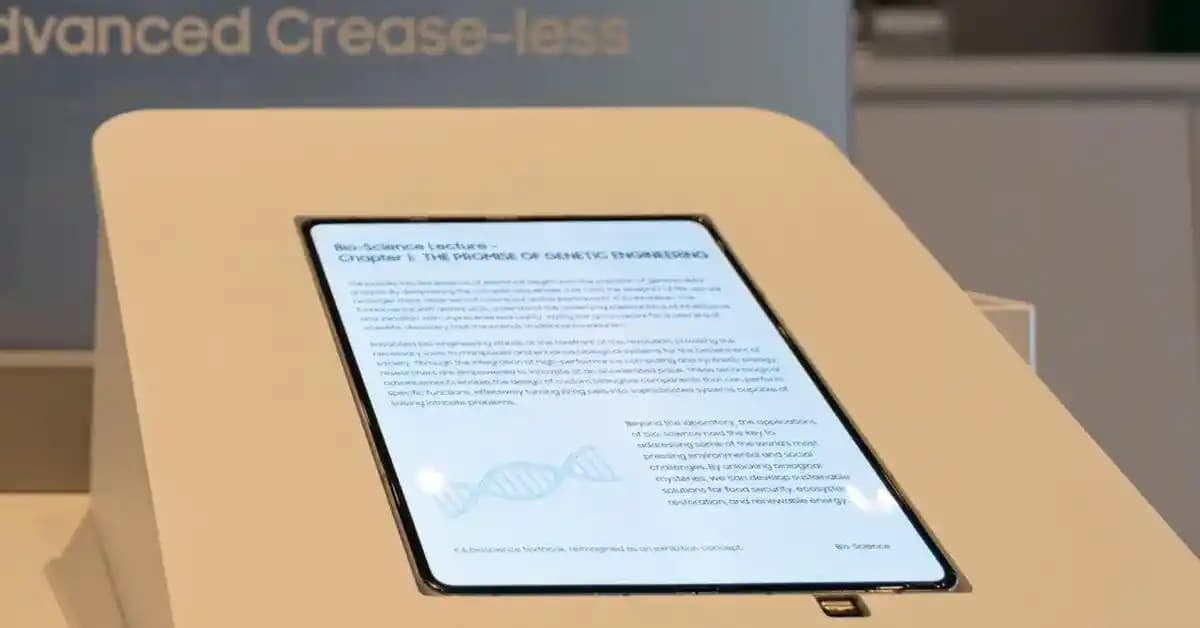 Apple ve Samsung İşbirliğiyle Katlanabilir iPhone Ekranında Kıvrım Sorunu Çözülüyor