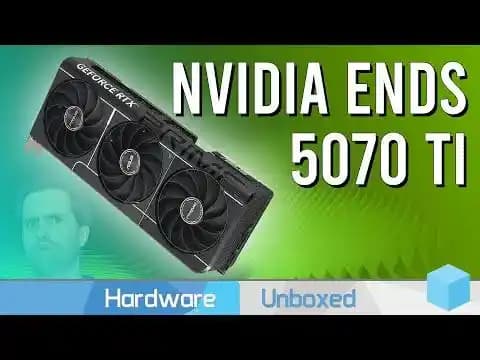 NVIDIA RTX 5070 Ti Üretimi Durduruldu: GPU Piyasasında Yeni Dönem ve AMD'nin Yükselişi
