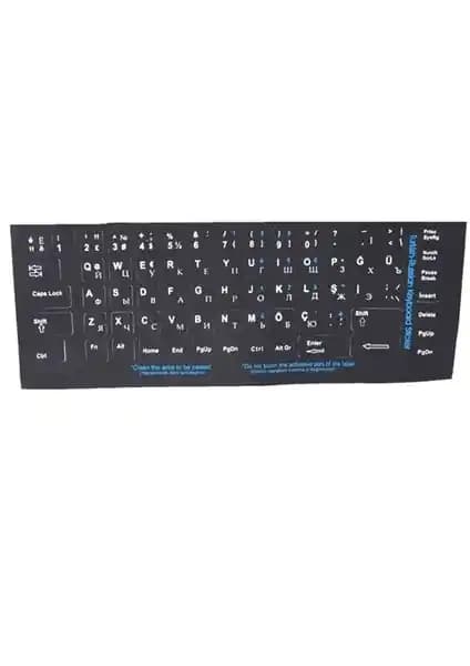 Addison 300169 Rusça Q Siyah Klavye Stiker İncelemesi ve Kullanıcı Yorumları