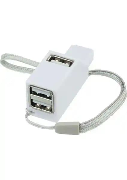 Alfais 4423 USB Hub 3 Port 2.0 Çoklayıcı Switch: Taşınabilir ve Çok Fonksiyonlu Çözüm