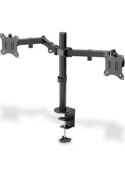 Digitus Sıkıştırmalı İkili Monitör Tutucu: Ergonomik ve Dayanıklı Çift Ekran Çözümü