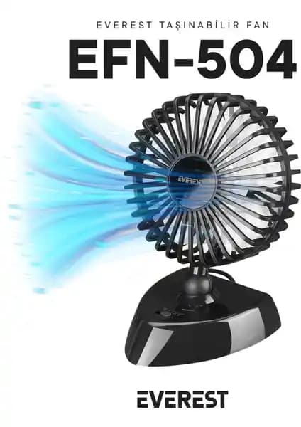 Everest EFN-504 Taşınabilir USB Masaüstü Siyah Fan İncelemesi ve Kullanıcı Yorumları
