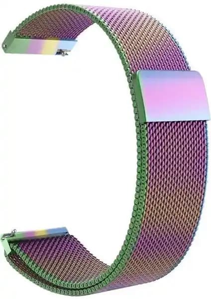 Huawei Watch GT Serisi İçin Şık ve Fonksiyonel Metal Mıknatıslı Saat Kayışı