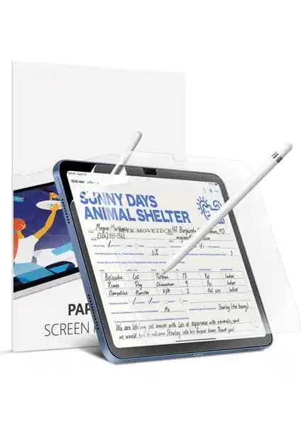 M.TK Moveteck Paperfeel Ekran Koruyucu iPad 10. Nesil için yüksek dayanıklılık ve doğal dokunma deneyimi