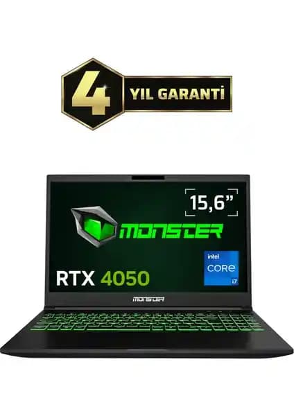 Monster Abra A5 V20.7.6: Güçlü Donanımı ve Yüksek Yenileme Hızıyla Oyun ve Eğlence İçin Tasarlandı