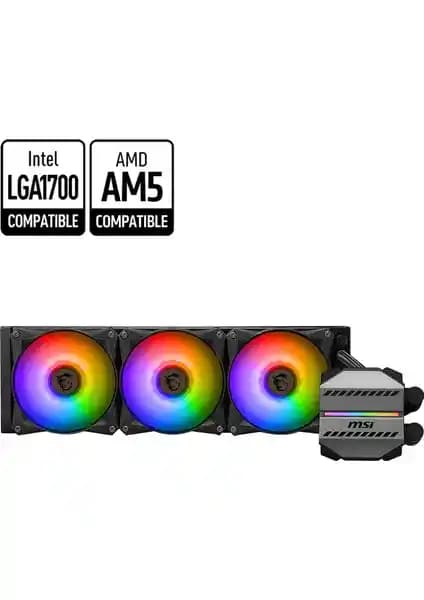 MSI MAG CORELIQUID M360 Yüksek Performanslı 360 mm Sıvı İşlemci Soğutucu