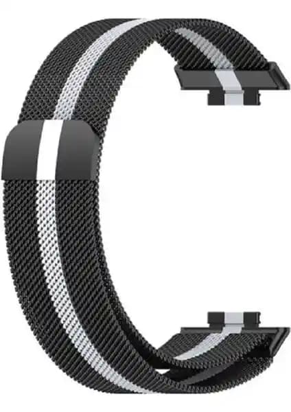 Nezih Case Huawei Watch Fit 2 Uyumlu Metal Örgü Hasır Mıktanıslı Pratik Kordon Tasarımı ve Kullanım Özellikleri