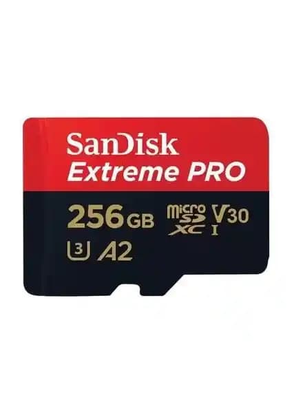 Sandisk Extreme Pro 256GB MicroSDXC Hafıza Kartı Yüksek Performans ve Dayanıklılık Özellikleri
