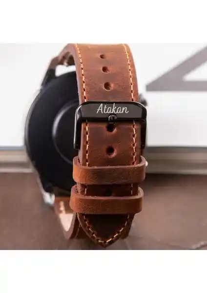 Vagave Huawei Watch Kordonu Hakiki Deri, Kolay Takıp Çıkarma ve Şık Tasarım