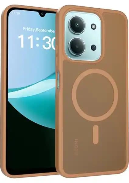 Xiaomi Redmi 15C için Dayanıklı ve Estetik Moveteck Kılıfı Kablosuz Şarj Uyumlu