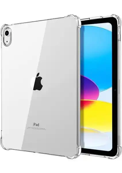 Apple iPad 10. Nesil 10.9 İnç Şeffaf Silikon Kılıfı - Dayanıklı ve Estetik Koruma