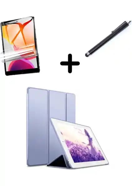 Apple iPad 7., 8. ve 9. Nesil İçin Kapsamlı Kılıf ve Ekran Koruyucu Seti