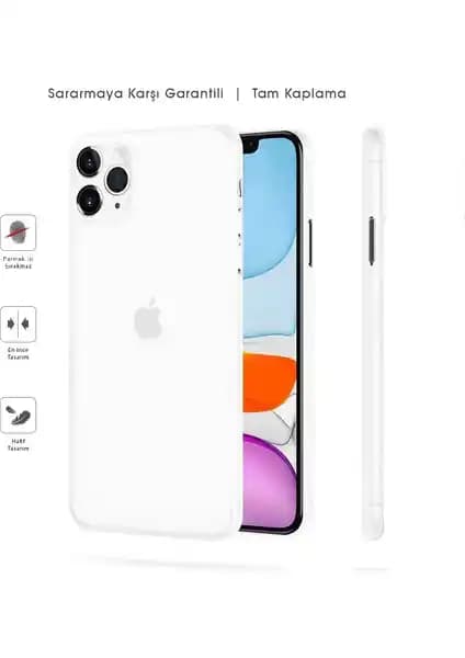 Apple iPhone 11 Pro Max İçin Mat Kılıf: Şıklık ve Koruma Sunan Hafif Tasarım