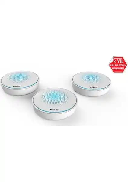 Asus Lyra Mini AC1300 Kablosuz Ağ Dağıtım Sistemi Ev ve Ofis İçin Güçlü Çözüm