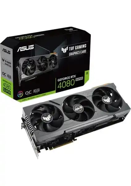 ASUS TUF RTX 4080S O16G Gaming Ekran Kartı Yüksek Performans ve Dayanıklılık Sunar