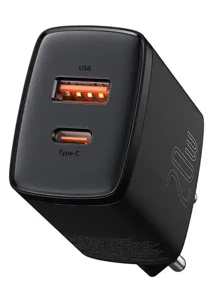 Baseus Compact QC 20W Şarj Cihazı: Hızlı ve Güvenilir Çoklu Cihaz Şarj Çözümü