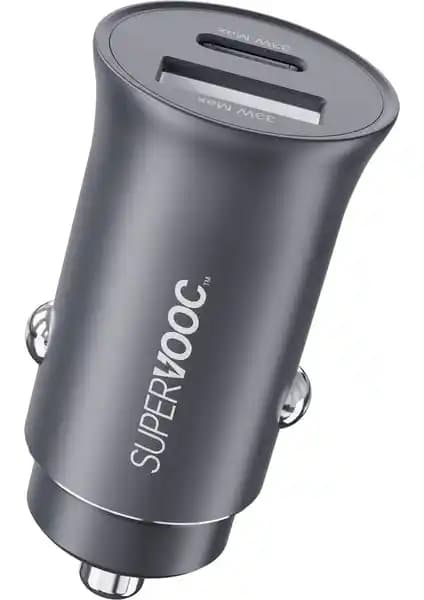 Bix BXAC33C 33W SuperVooc 2.0 Araç İçi Hızlı Şarj Cihazı Güç ve Estetiğin Buluşması