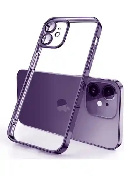 Dexmon iPhone 11 için şık ve dayanıklı 3D kamera lens korumalı silikon kılıfı
