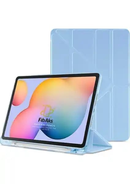 Fibaks Samsung Galaxy Tab S6 Lite için Çok Fonksiyonlu ve Güçlü Koruma Kılıfı