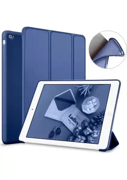 Fujimax Apple iPad Pro 10.5 İnç Silikon Kılıf Standlı ve Uyku Modlu Güçlü Mıknatıslı
