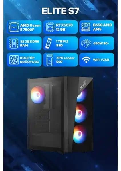 Game Garaj Elite S7: Yüksek Performanslı Oyun Bilgisayarı ve Özellikleri