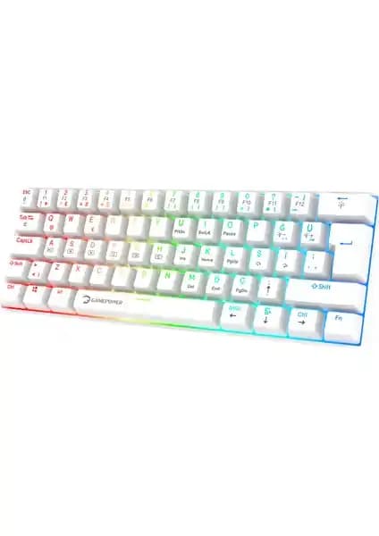 Gamepower Lyra RGB 60M Mekanik Klavye: Kompakt ve Yüksek Performanslı Oyun Klavyesi