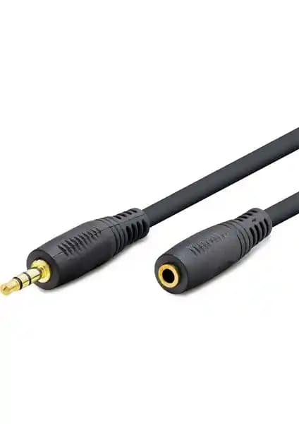 Hadron HD4598 3.5 mm Erkek-Dişi 5 Metre Aux Uzatma Kablosu Ses Kalitesi ve Dayanıklılık