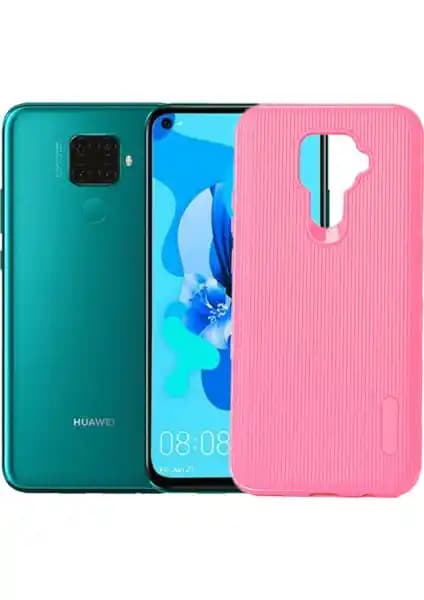 Huawei Mate 30 Lite için Ultra Koruma Sunan Lux Line Silikon Kılıfı