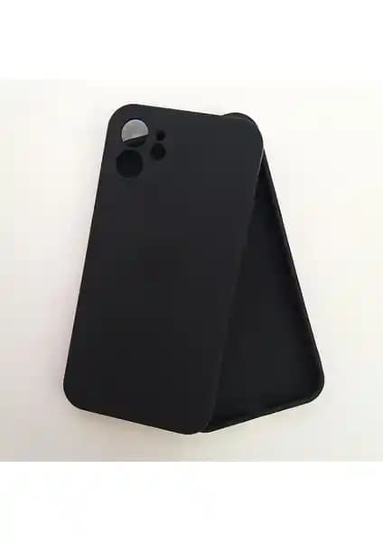 iPhone 12 için Pirok Store Silikon Kılıf Kamera Koruma ve Şık Tasarım