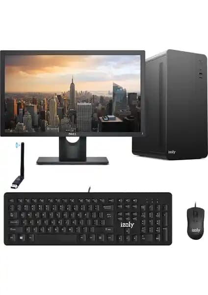 İzoly Swift X Masaüstü Bilgisayar 8GB RAM ve 256GB SSD ile Günlük ve Ofis Kullanımı İçin Uygun