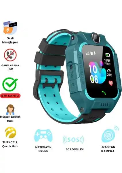 Jetzu Uz 2g Akıllı Çocuk Saati: Güvenli ve Kullanımı Kolay Çocuk İletişim Cihazı