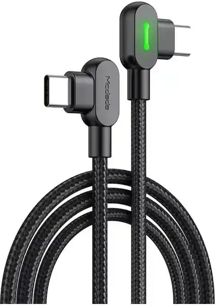 Mcdodo CA-8080 Type-C PD LEDli Data ve Şarj Kablosu Güçlü ve Şık Tasarım