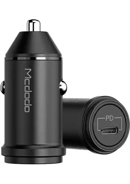 Mcdodo CC-7490 20W PD Type-C Araç Şarj Cihazı Hızlı ve Güvenilir Şarj Çözümü