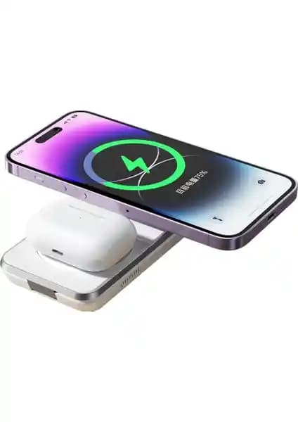 Mcdodo CH-1150 3in1 Katlanabilir Manyetik Kablosuz Şarj Cihazı ve Standı İncelemesi