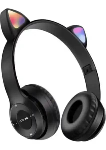 MerciTech Kız Çocuklar İçin Kedi Kulaklı Işıklı Kablosuz Bluetooth Kulaklık Özellikleri ve Değerlendirmeleri